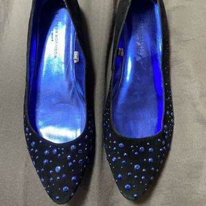 Siegerson Morrison Suede Flats w/ Studs (Size 9.5)